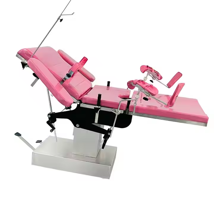 391-Professional Electric Power Source Examination Chair CE Certified Gynecological Surgery Bed Surgical.jpg